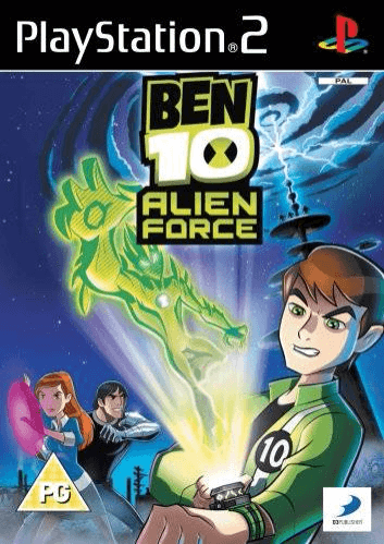 Ben 10 Alien Force box art for Playstation 2